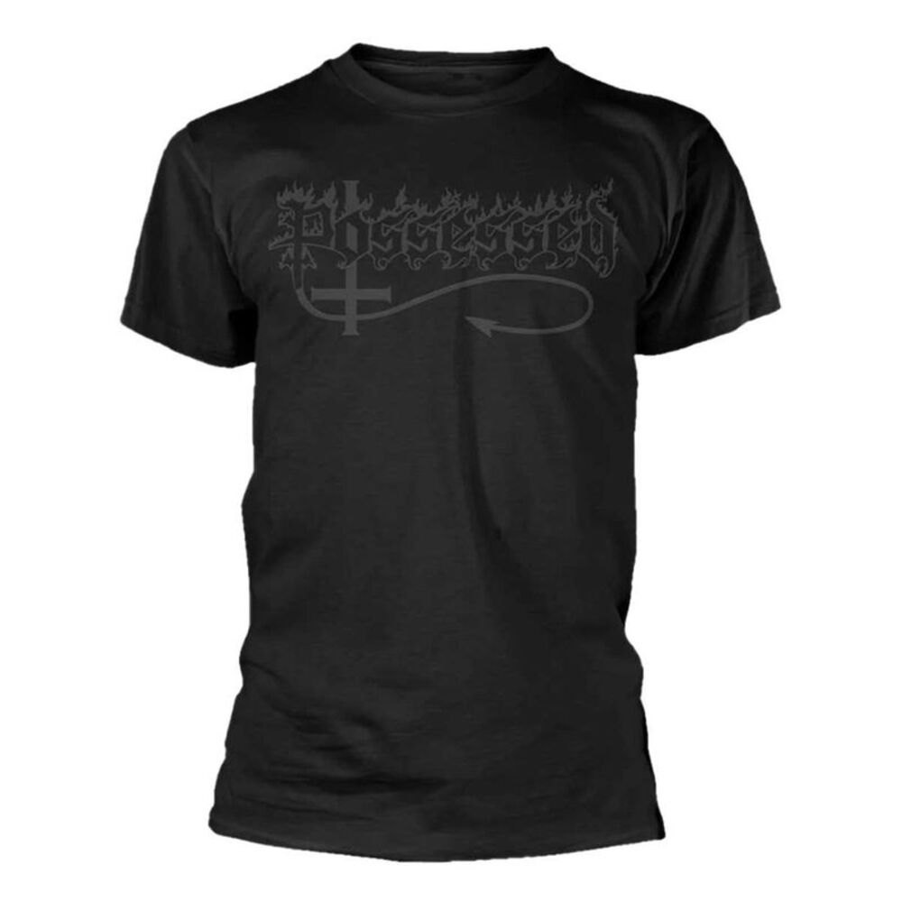 Possessed Unisex Adult Logo T-Shirt / Black